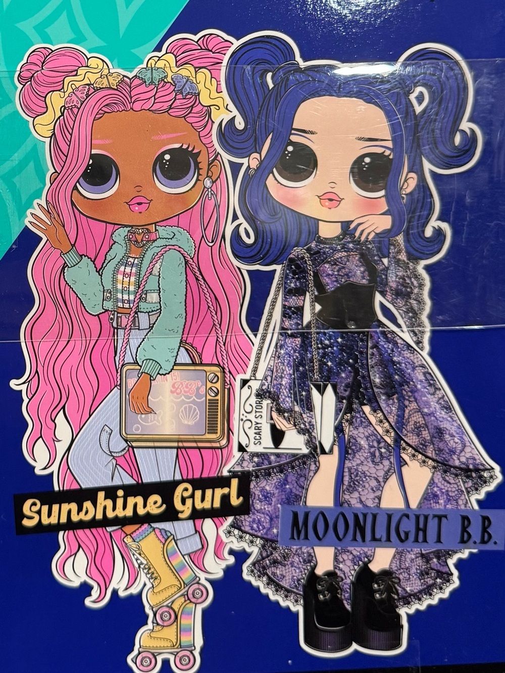 LOL SURPRISE! OMG Series 4.5 2021 SUNSHINE GURL & MOONLIGHT BB New NIB RARE VHTF